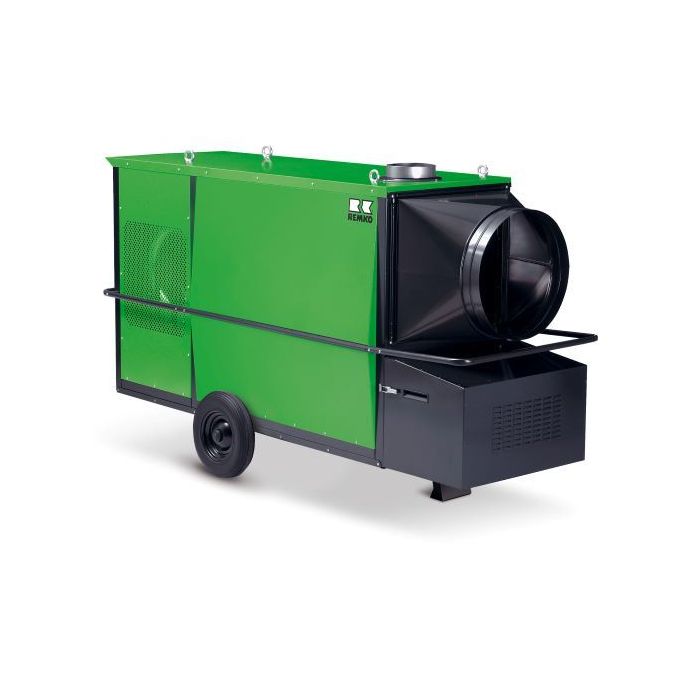 Byggtørker diesel indir.fyrt varmeeffekt < 185 kW